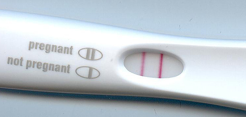 found out pregnancy test