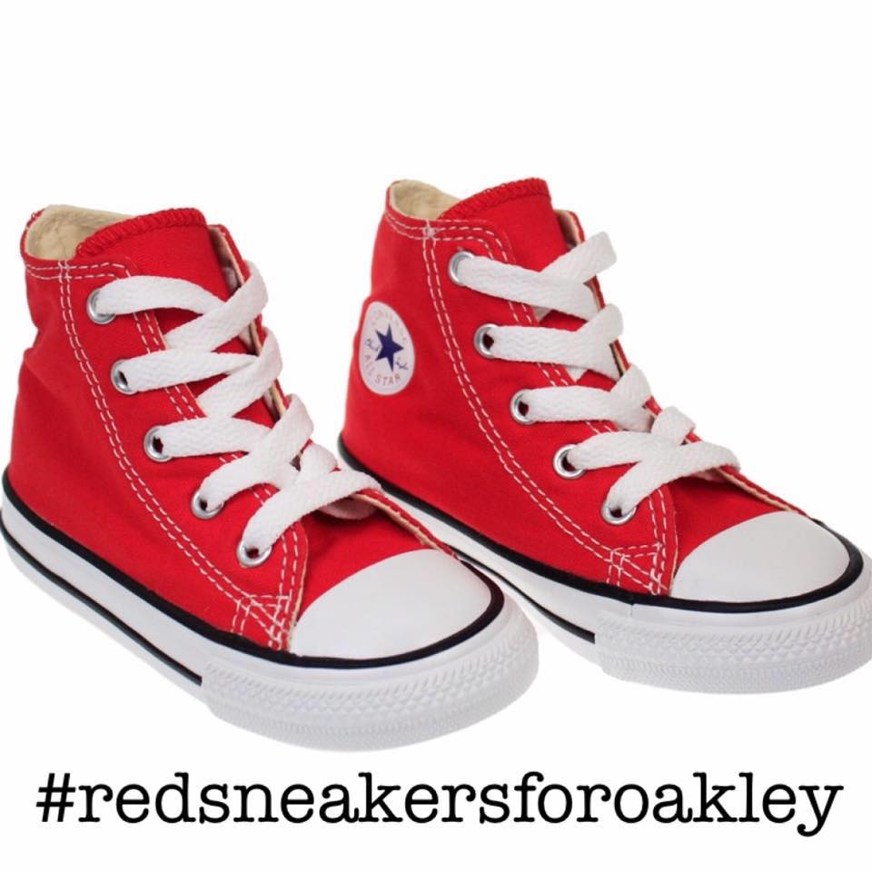 Weekend pick- Red Sneakers for Oakley